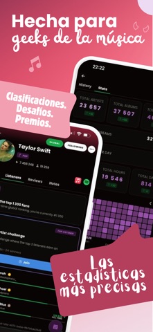 musicat: Music, Stats, Reviews iPhone screenshot 4