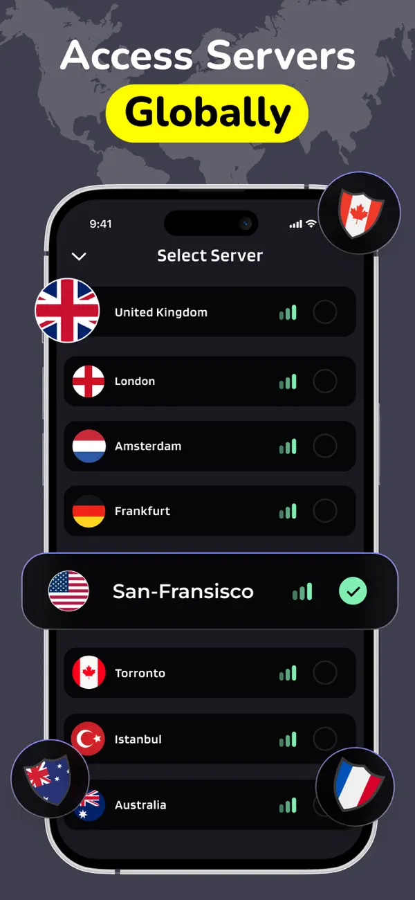 Screenshot #2 pour VPN Proxy Master ⋅ Top VPN