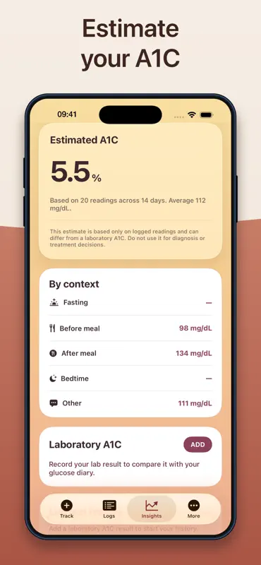 Blood Sugar App: Glucose level screenshot 3 of 5