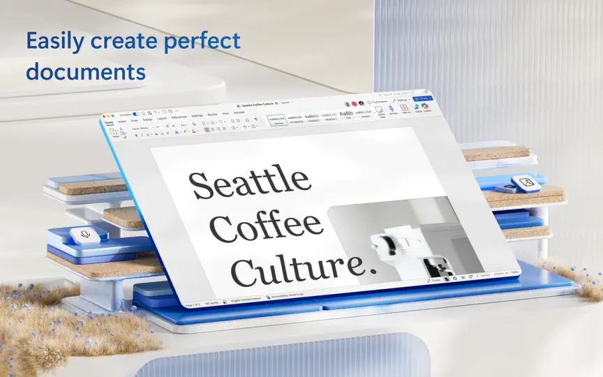 Microsoft Word iPhone Screenshot 1