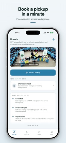 MFT: Donate Electronics Screenshot 1 of 6