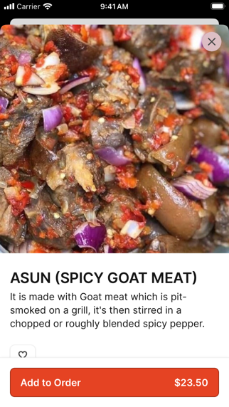 Suya Spot iPhone screenshot 4 - Food & Drink app