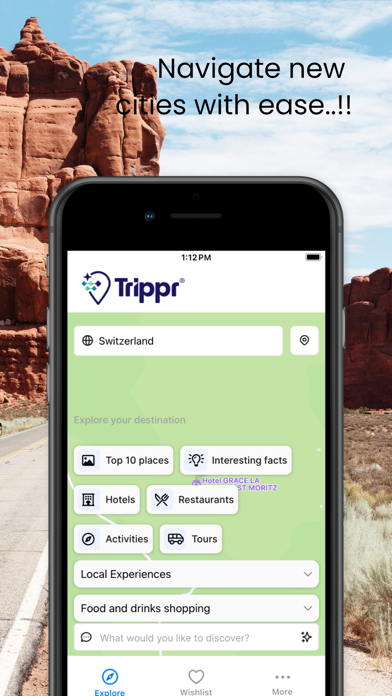 Trippr Travel Assistant Screenshot