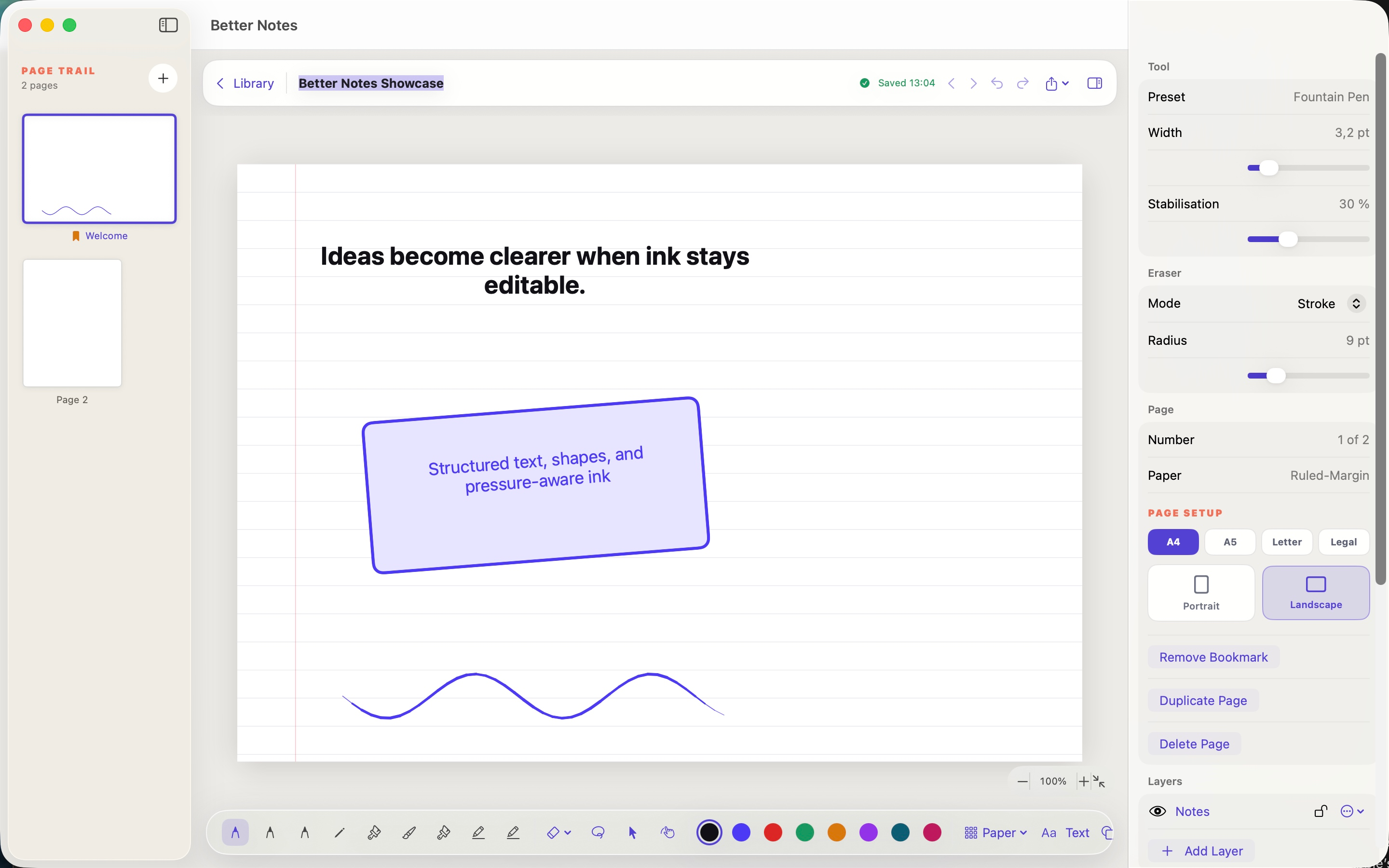 Better Notes: Handwriting screenshot 8