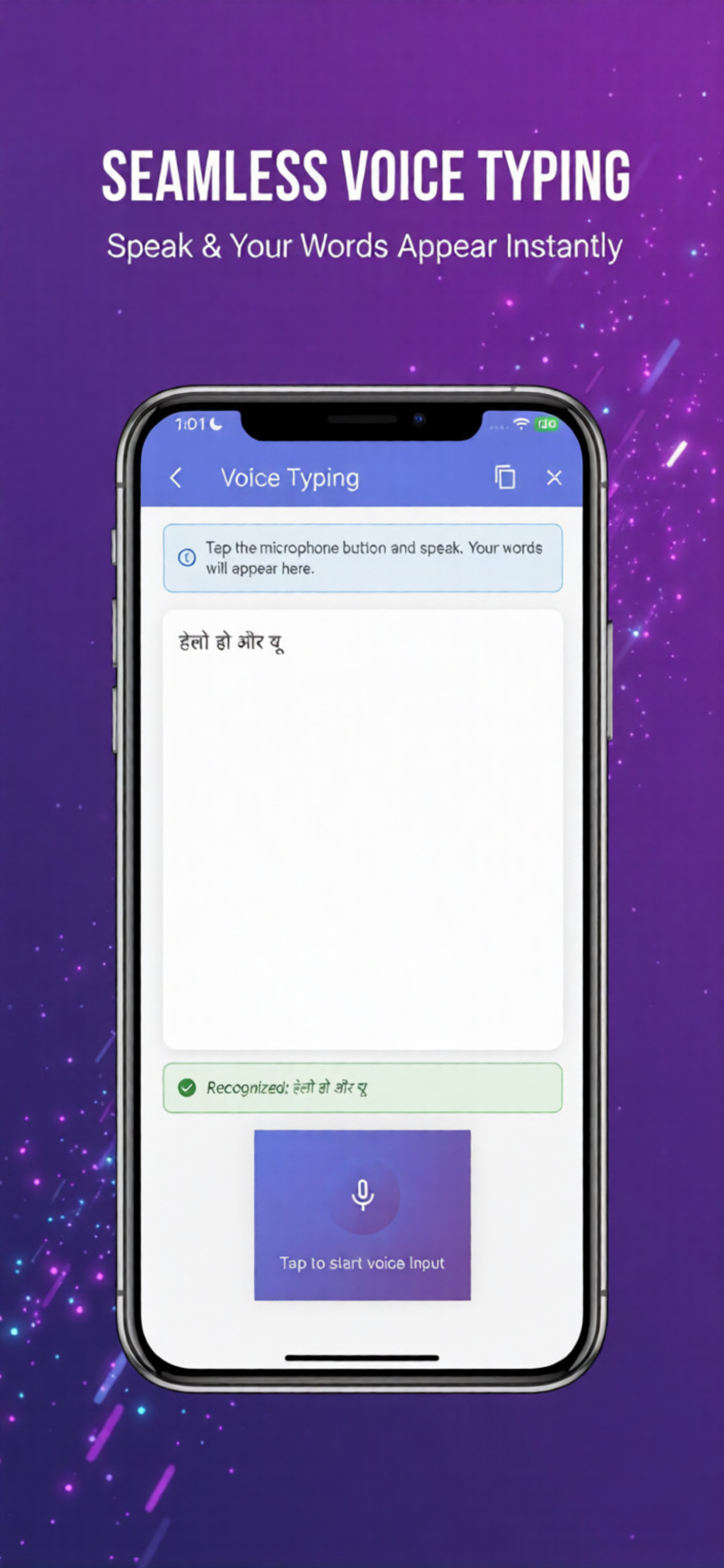 Hindi Voice Typing Keyboard screenshot 4