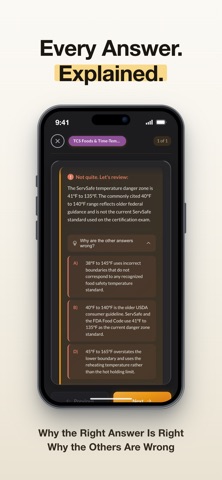 ServSafe Manager Prep: 2026 iPhone screenshot