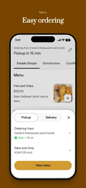 Carter's Restaurant screenshot 3