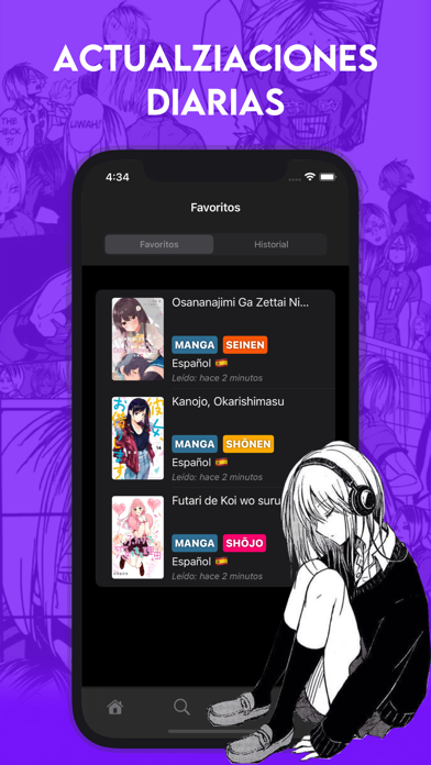 Mango Manga: Comics y Novelas Screenshot