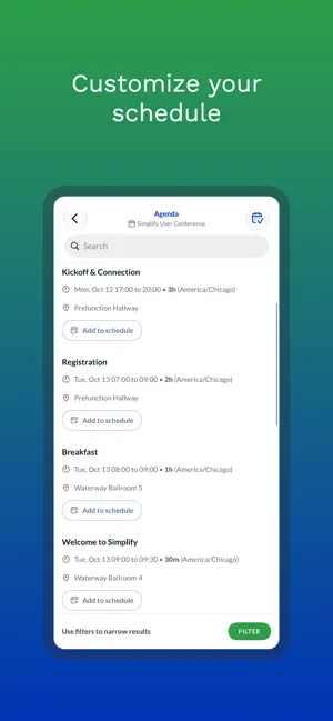 Simplify User Conference 2026 screenshot 3