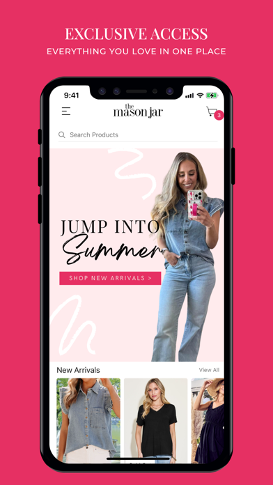 Mason Jar Boutique Screenshot