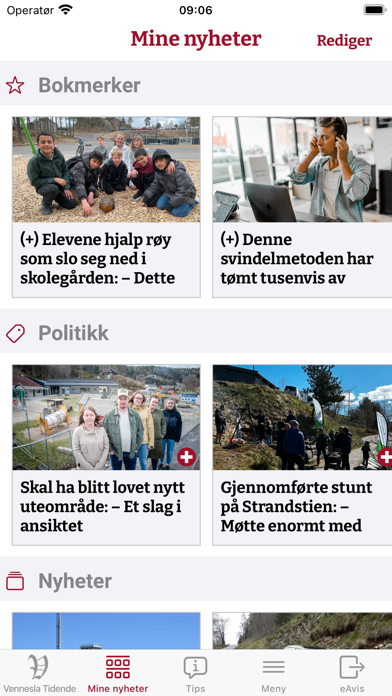 Vennesla Tidende Screenshot
