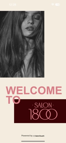 Salon 1800 app screenshot