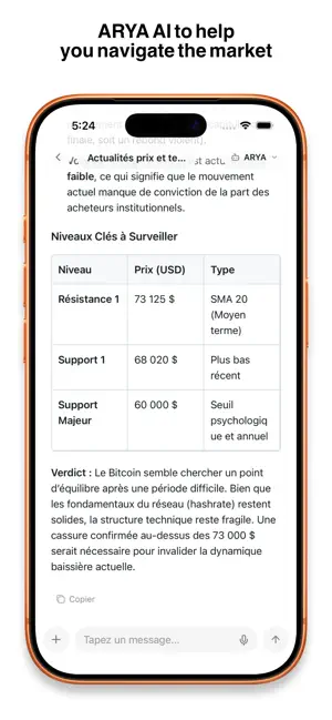 ARYA App screenshot 2