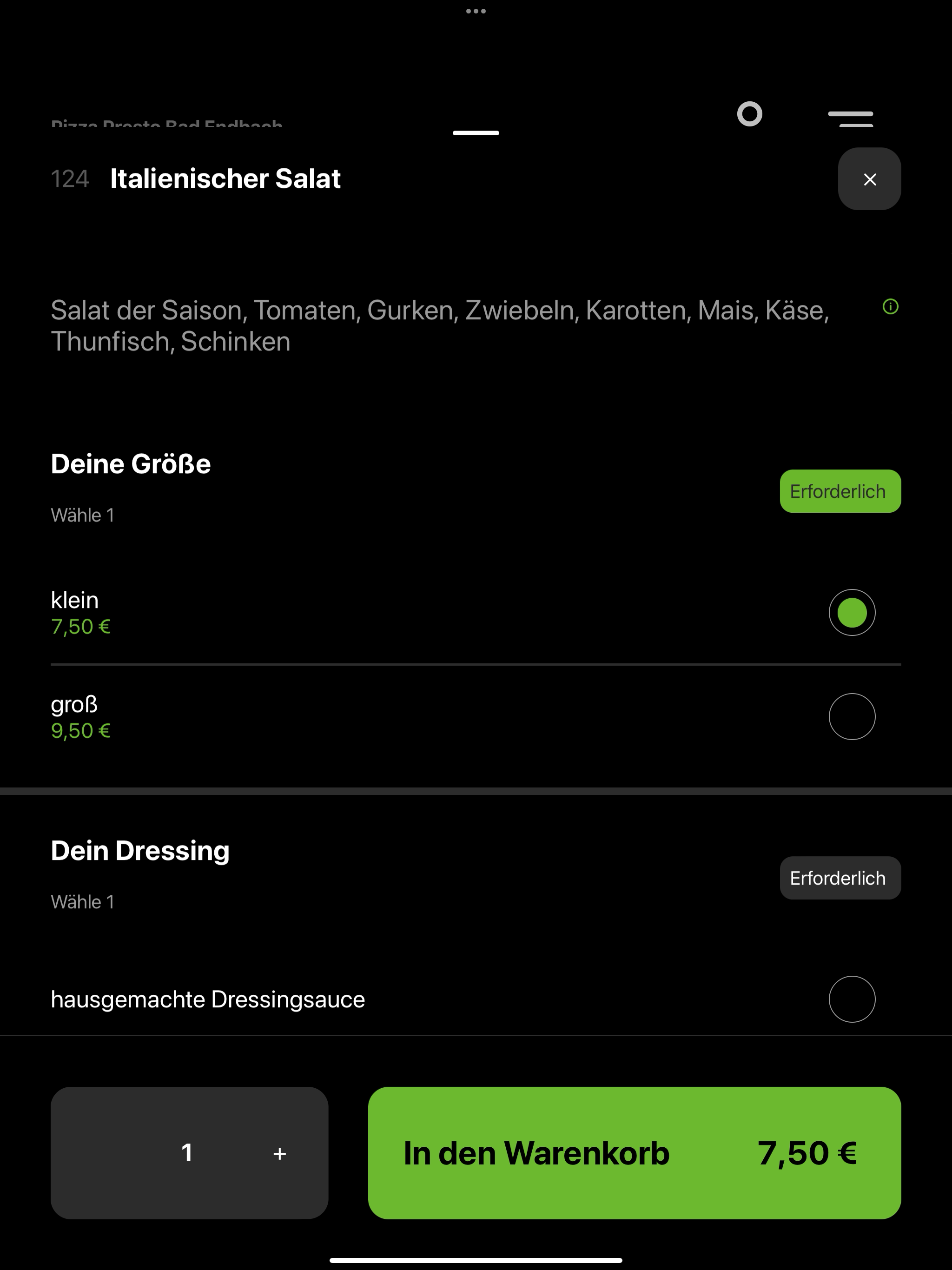 Pizza Presto Bad Endbach