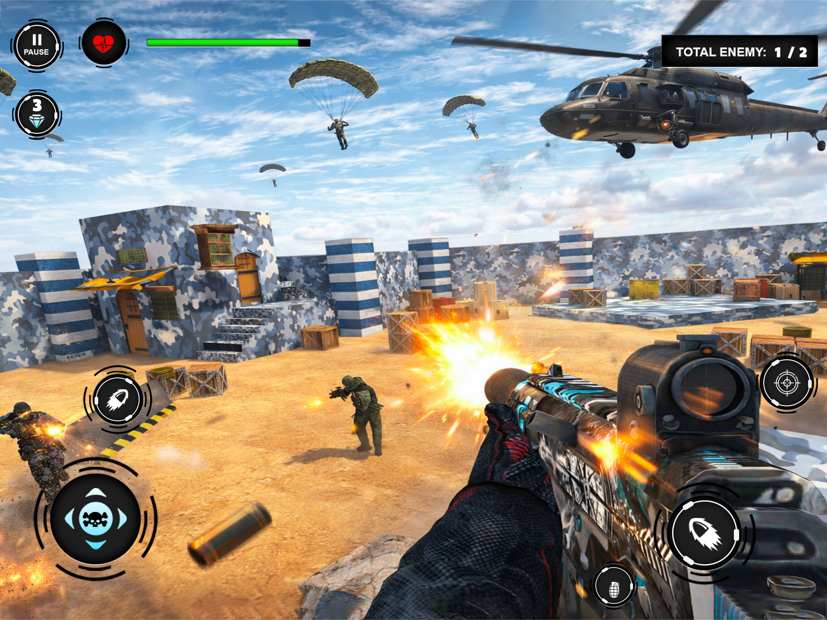 Commando Rush Last Bullet