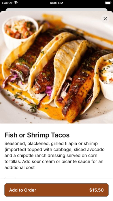 Pujo St Cafe iPhone screenshot 4 - Food & Drink app