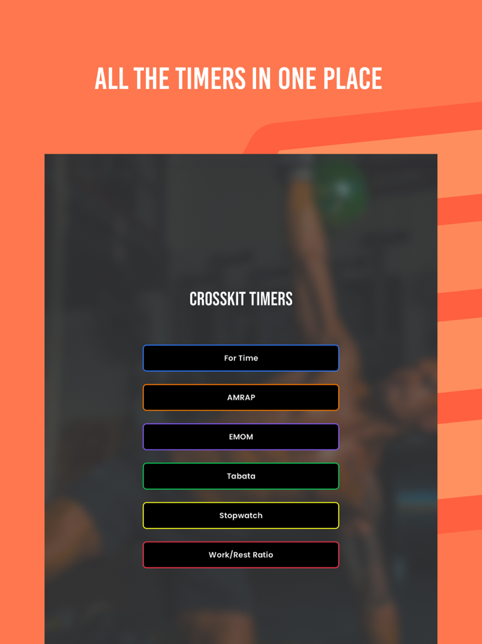CrossKit Timer Tabata e HIIT