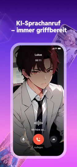 Screenshot von Linky AI auf dem iPhone 4