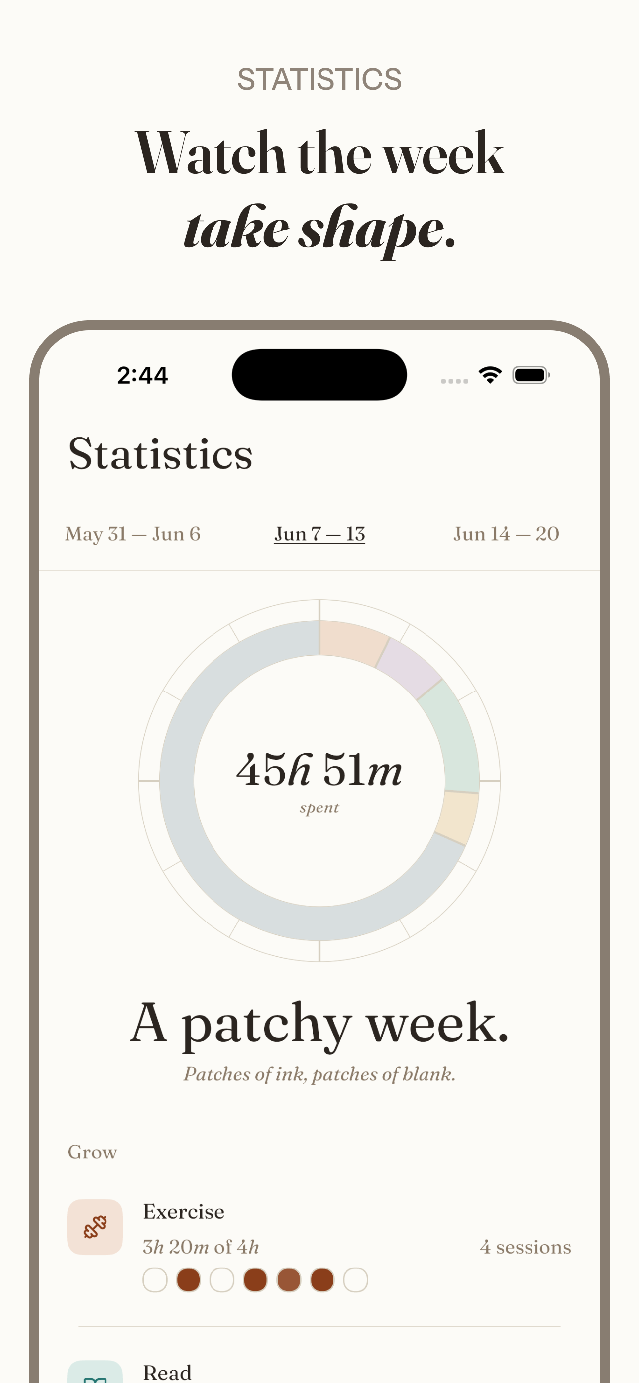 Untime: Time Budget Tracker