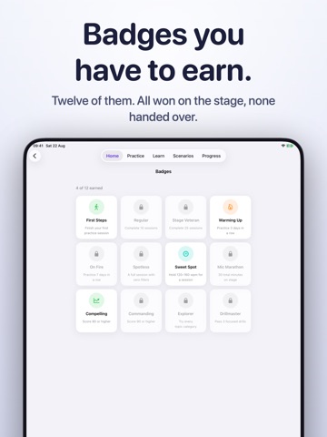 Aplomby - Boost Confidence iPad screenshot