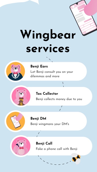 Benji the Bear iPhone screenshot 3 - Social Networking app