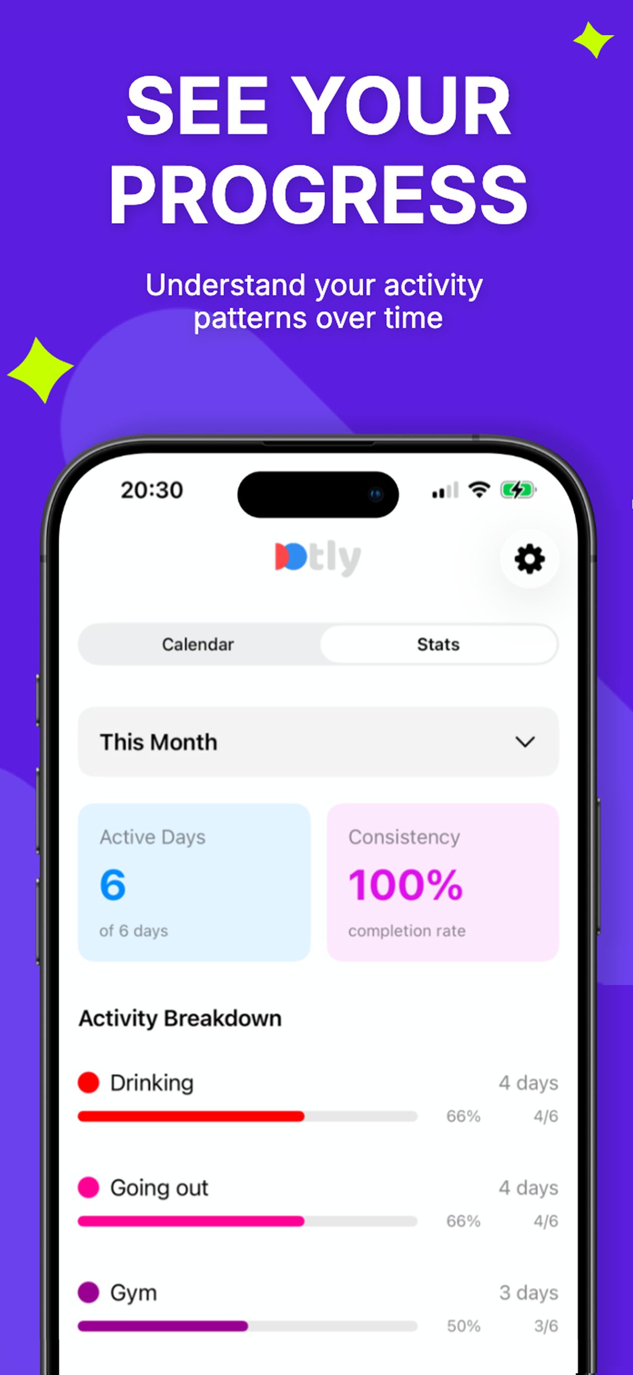 Dotly - Activity Tracker screenshot 4
