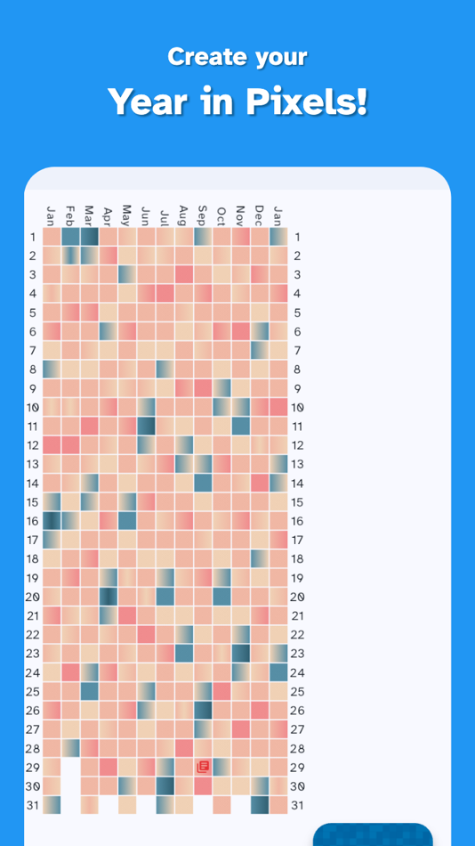 #2. Mood Tracker by Pixels (iOS) Podle: Teo Vogel