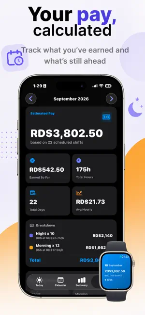 Turnos Shift Rotation Calendar screenshot 3