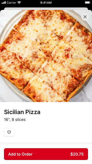 Dragos Pizza iPhone screenshot 4 - Food & Drink app