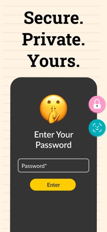 Secret Diary with Lock & Notes Screenshot 1 of 7