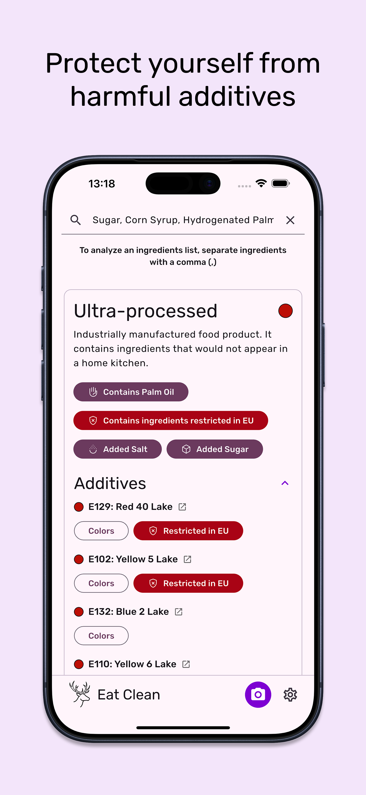 Eat Clean: UPF detector screenshot 3