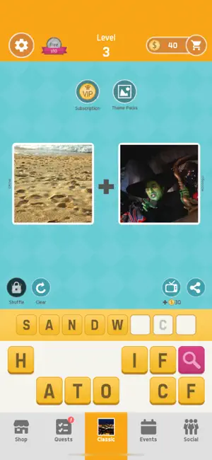 Pictoword: Fun Word Quiz Games screenshot 1