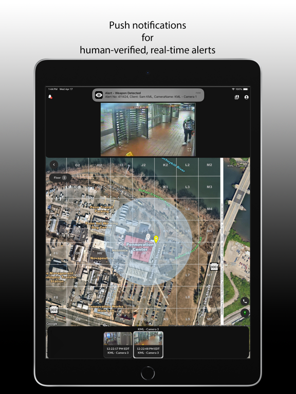 ZeroEyes iPad screenshot 2 - Business app