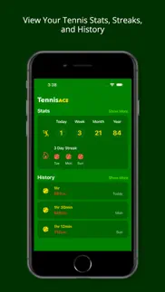 tennisace - tennis tracker iphone resimleri 1