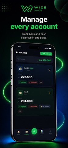 WIZE: Expense Tracker Screenshot 6 of 6