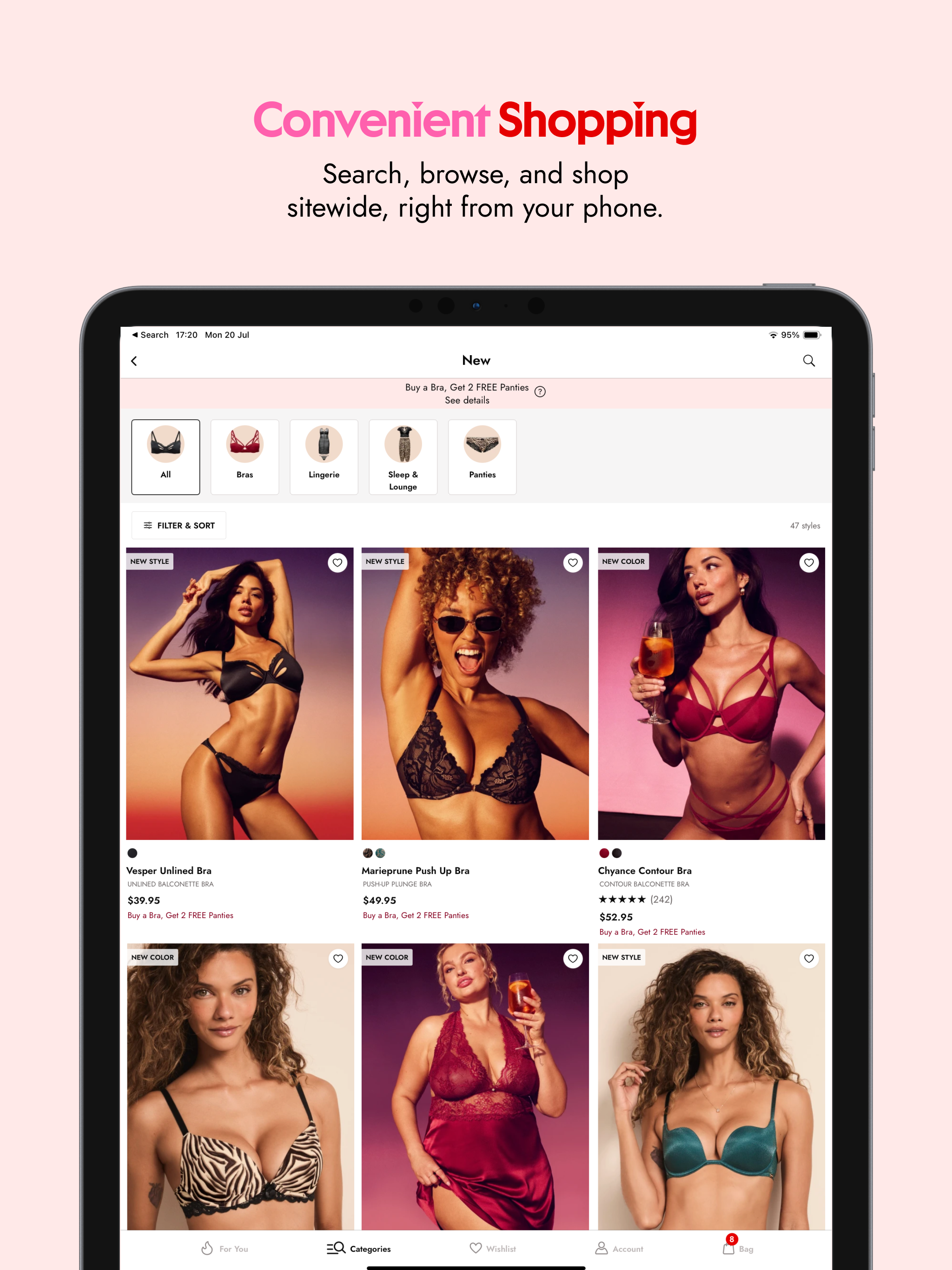 Adore Me Lingerie & Womenswear screenshot 9