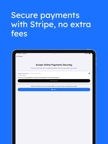 Invoice Blu : Invoice Maker iPad screenshot