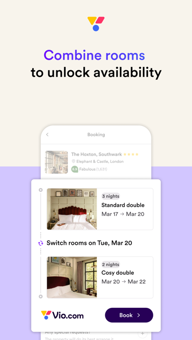 Vio.com: Hotels & travel deals Screenshot