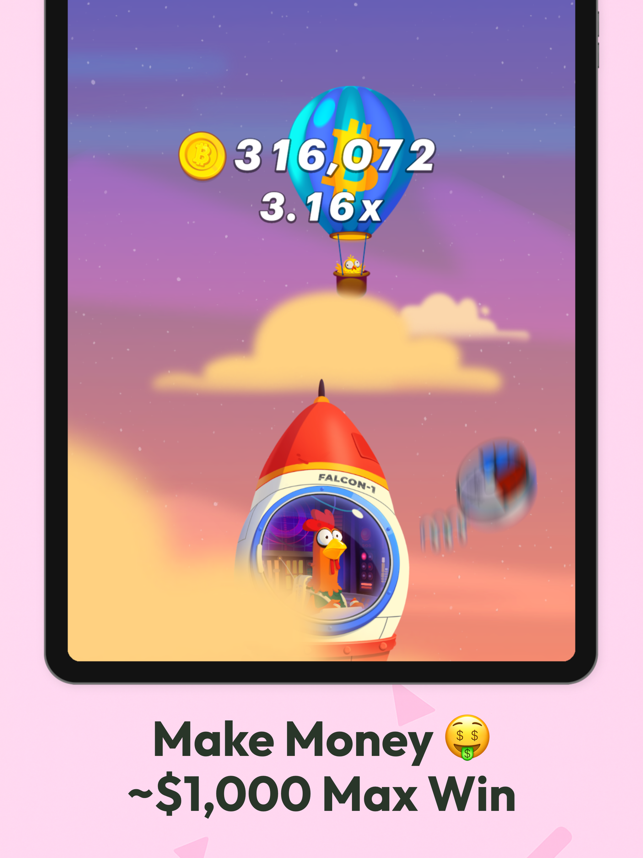 Chicken or Crash: Earn Bitcoin screenshot 11