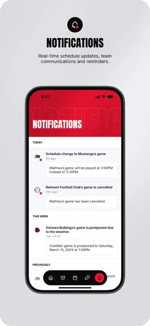 Spordle iPhone screenshot 6