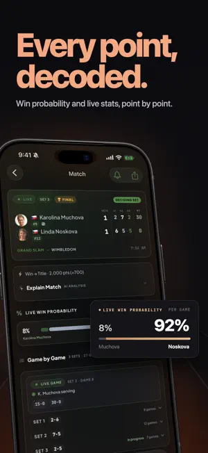 AceIQ: Live Tennis Scores screenshot 4