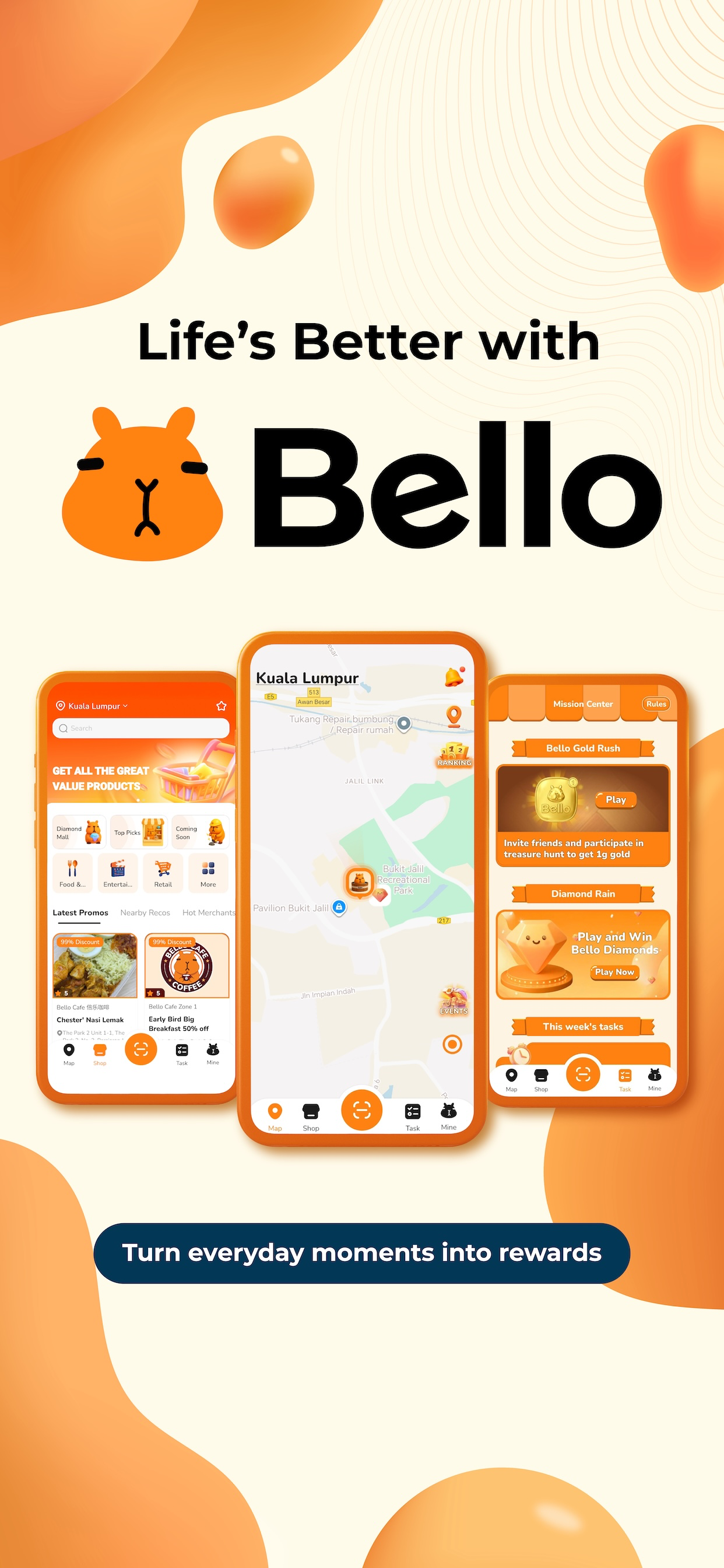 Bello - Lifestyle Rewards App