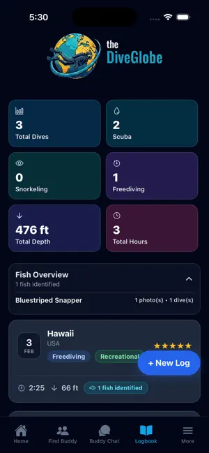 theDiveGlobe screenshot 4
