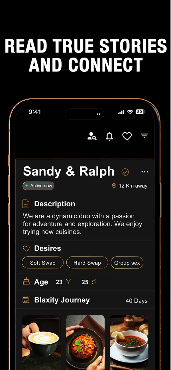 Screenshot #2 pour Blaxity Dating: Meet Couples
