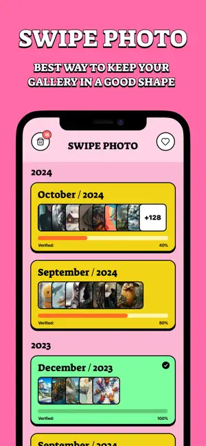 SwipePhoto: Flick & Choose screenshot 1