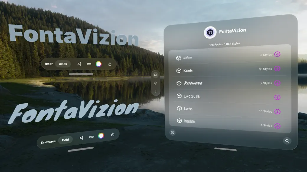 Screenshot #1 pour FontaVizion