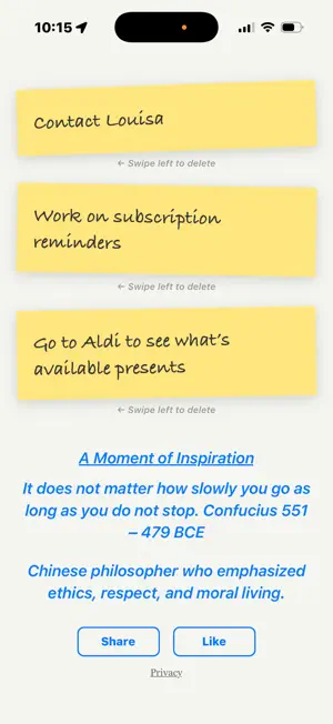 Notes & Quotes screenshot 3