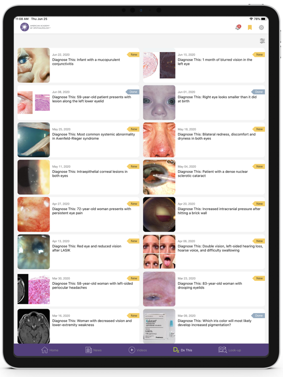 Screenshot #6 pour AAO Ophthalmic Education