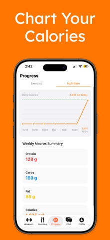 WorkIn: Fitness and Nutrition screenshot
