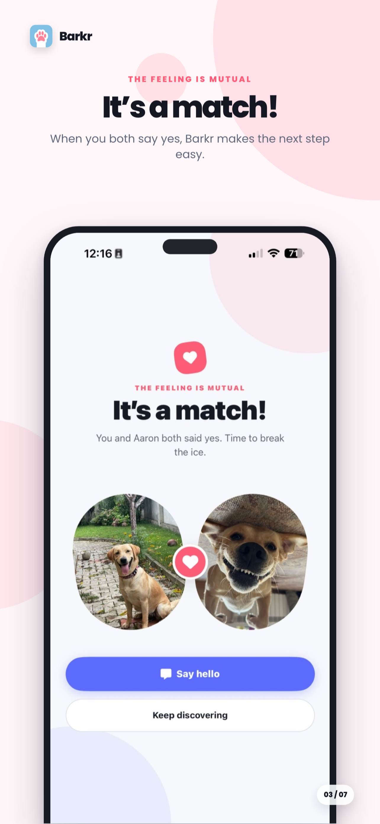 Barkr - Meet Dog Owners screenshot 2